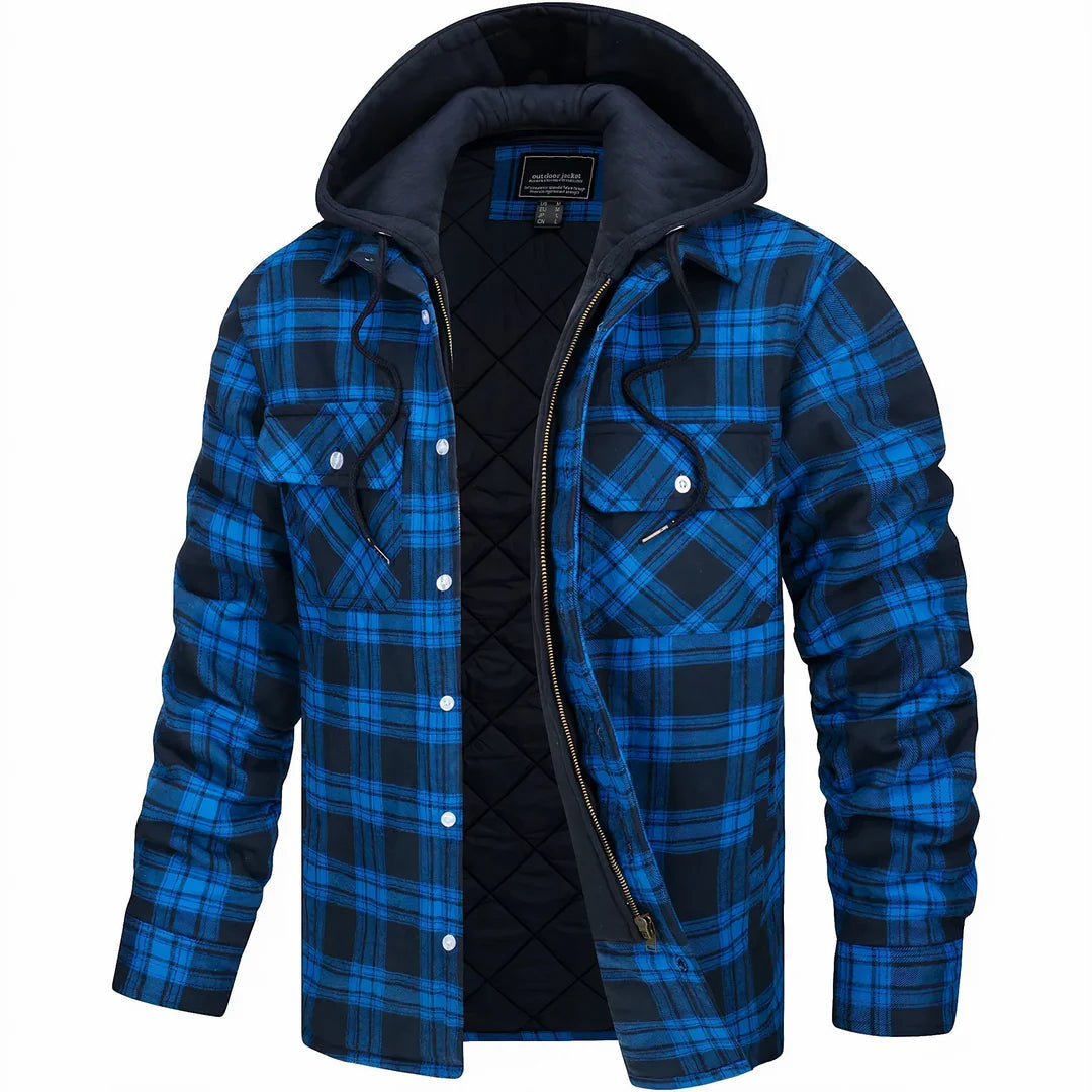 Arend – Warm Men's Coat Made from Premium Wool Blend