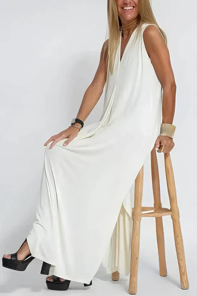 Ava™ | Elegant Long Dress + Free Gold Bracelet