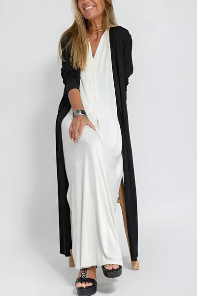 Ava™ | Elegant Long Dress + Free Gold Bracelet