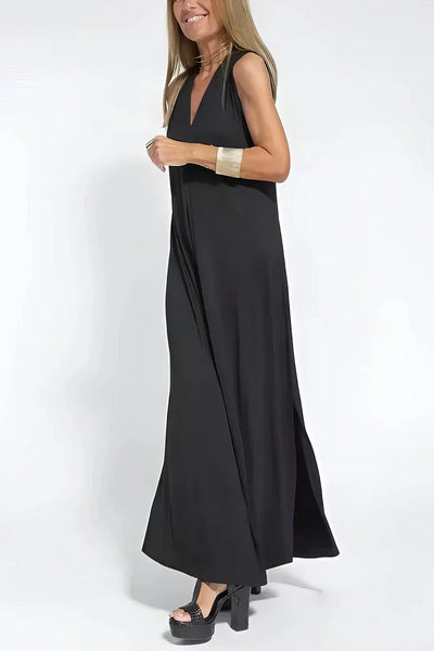 Ava™ | Elegant Long Dress + Free Gold Bracelet