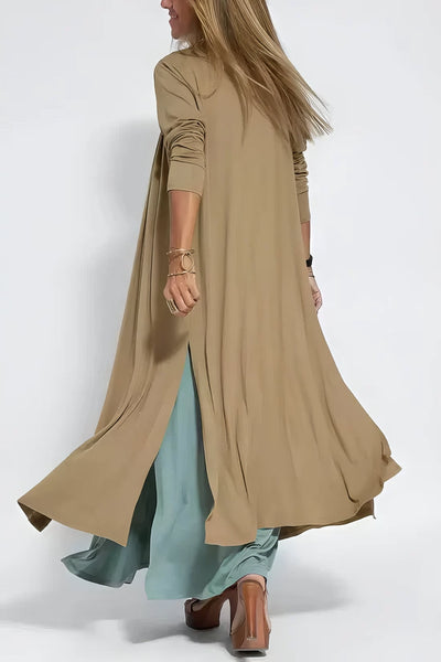 Ava™ | Elegant Long Dress + Free Gold Bracelet