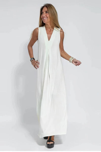 Ava™ | Elegant Long Dress + Free Gold Bracelet